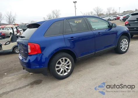 2013 Ford Edge Sel z USA, uszkodzony, nr VIN 2FMDK3JC1DBB05166